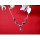 Indian silver jewellery - Indian Amethyst Necklace,Indian Necklaces